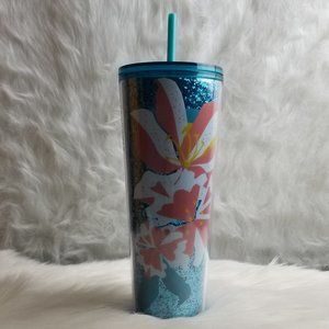 Starbucks 2021 Sparkle Blue Bunny Tumbler
